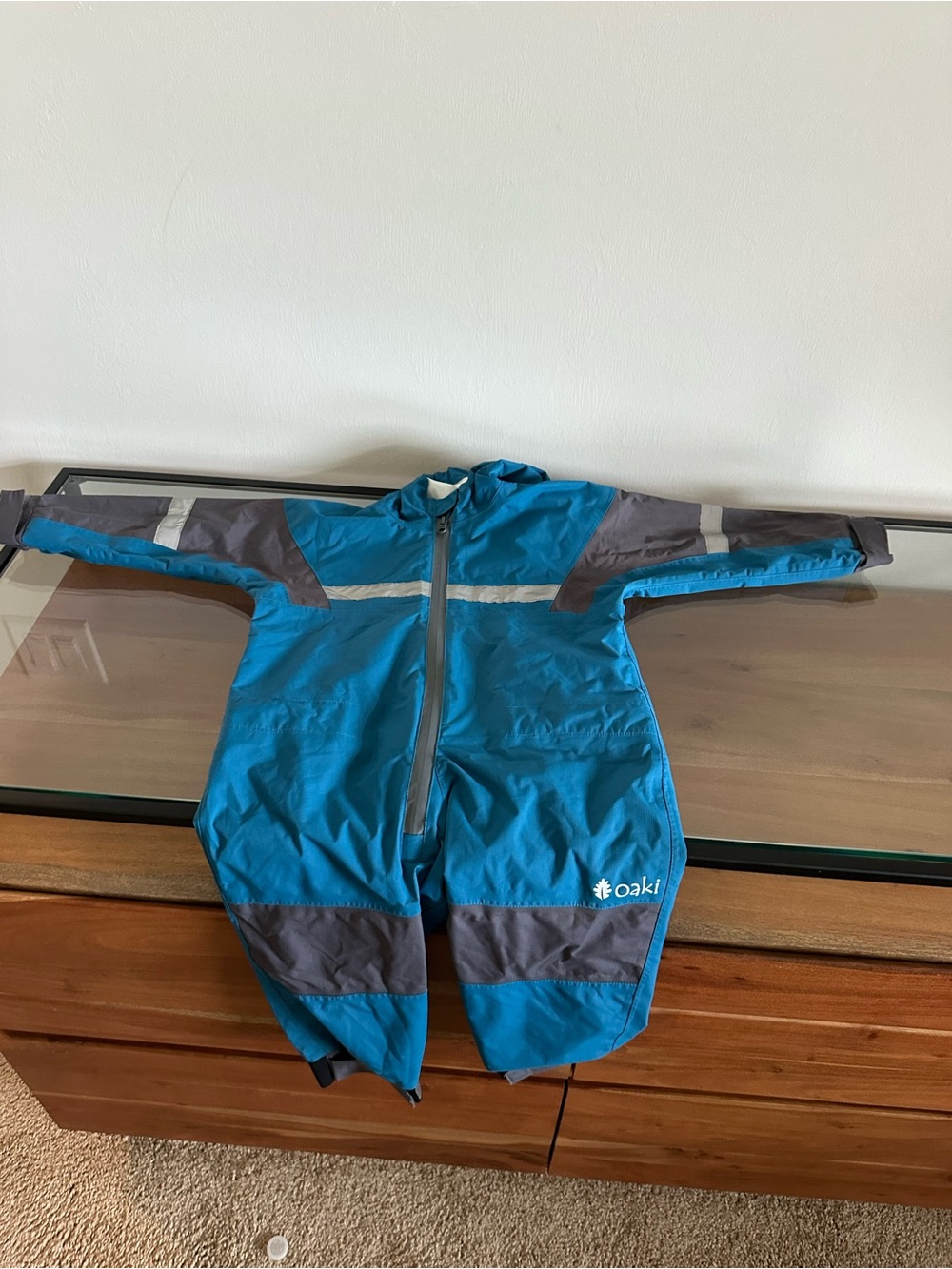 Oaki Children's Trail Suit, Celestial Blue - Picture 2 of 8